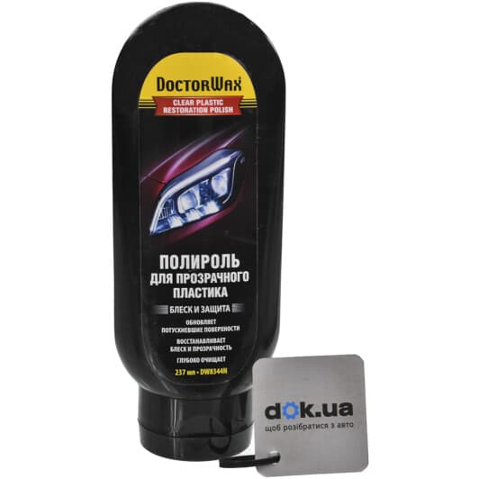 Полироль для фар DoctorWax Clear Plastic Polish