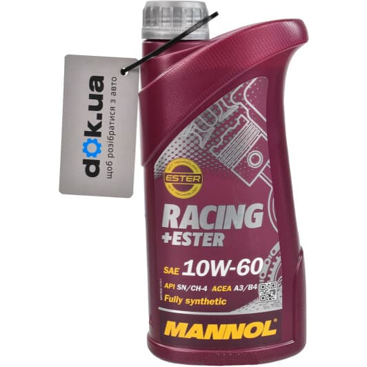 Mannol Racing + Ester 10W-60 (1 л) моторное масло