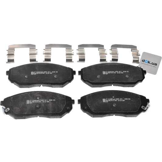 24092.165.1 Zimmermann Тормозные колодки для Kia Sorento