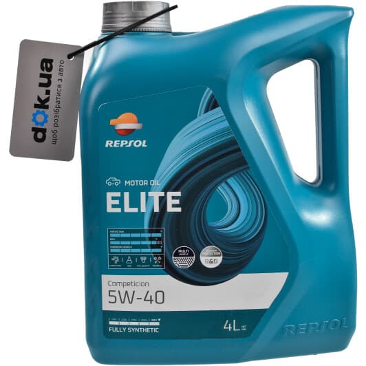 Repsol Elite Competicion 5W-40 (4 л) моторное масло