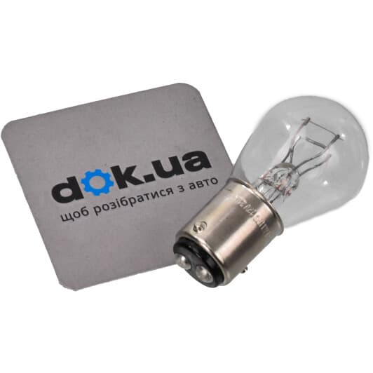 Автолампа Philips Vision P21/4W BAZ15d 4 W прозрачная 12594CP