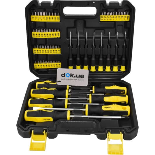 Набір викруток з набором бит WMC Tools 1065