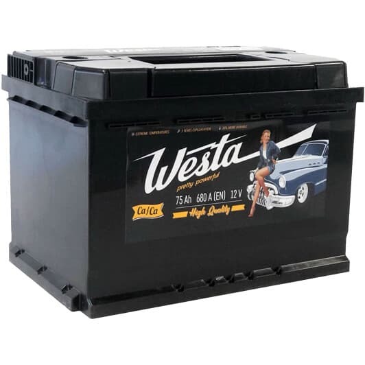 Аккумулятор Westa 6 CT-75-R Pretty Powerful WST7501L3