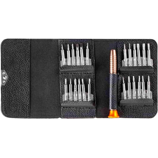 Викрутка прецизійна з набором бит Amio Amio