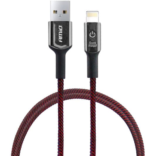 Кабель Amio 02527 USB - Apple Lightning 1 м