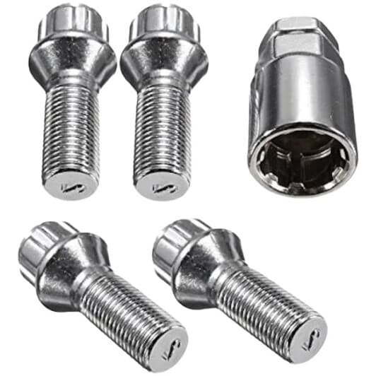 Комплект болтов-секреток с ключом Carface docf01351