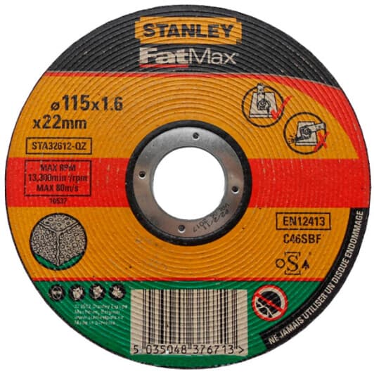 Круг отрезной Stanley FatMax STA32612-QZ 115 мм