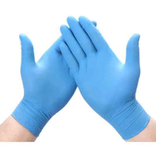 Перчатки бытовые Würth нитриловые голубой
