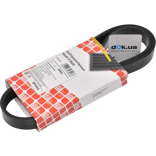 28903 Febi Поликлиновой ремень