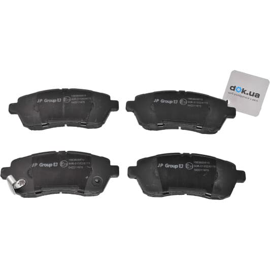 1563603510 JP Group Тормозные колодки