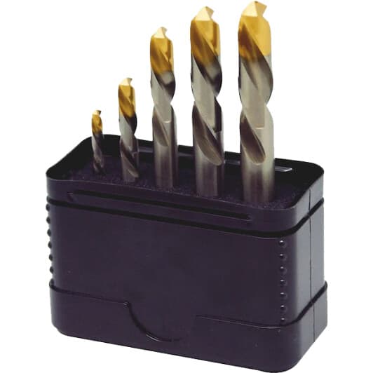 Набор сверл Würth спиральных по металлу 0626920001 3.2-8.7 мм 5 шт.