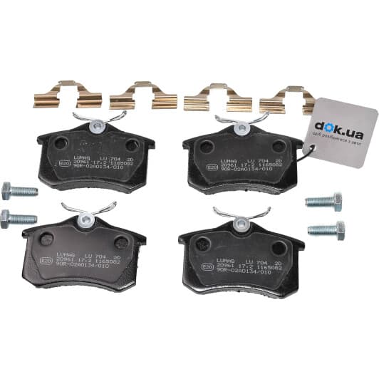 20961 10 704 00 Breck Тормозные колодки