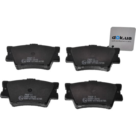 5000-2015 Profit Тормозные колодки для Toyota RAV4