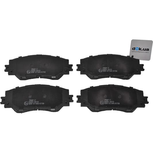 5000-2012 Profit Тормозные колодки