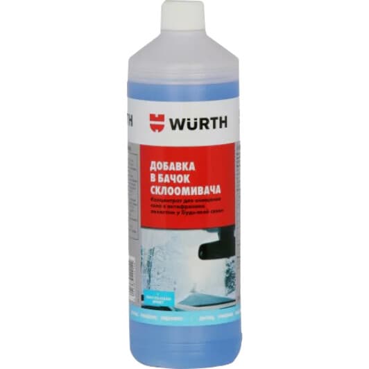 Концентрат омивача Würth Screenwash Additive Plus зимовий -63 °С лимон (1 л)