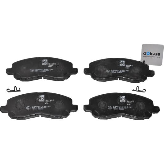 16644 Febi Гальмівні колодки