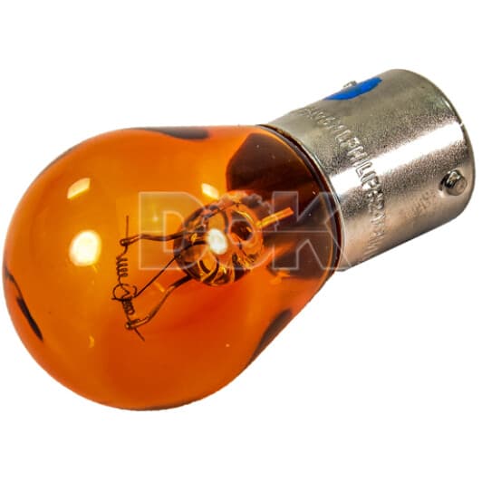 Автолампа Philips MasterLife PY21W BAU15s 21 W красная 13496MLCP