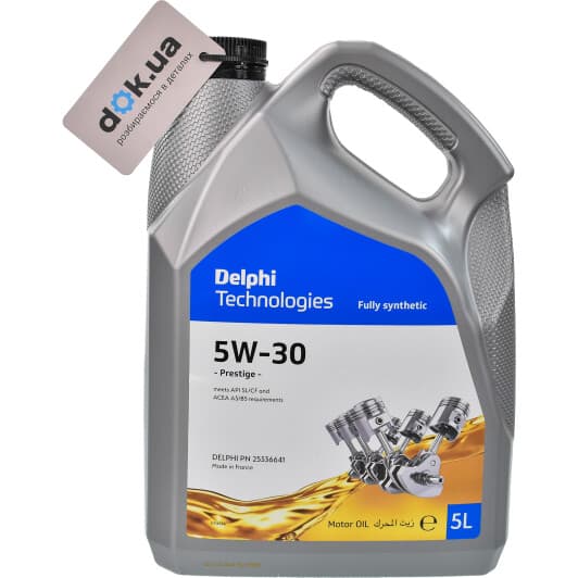 Delphi Prestige 5W-30 (5 л) моторна олива