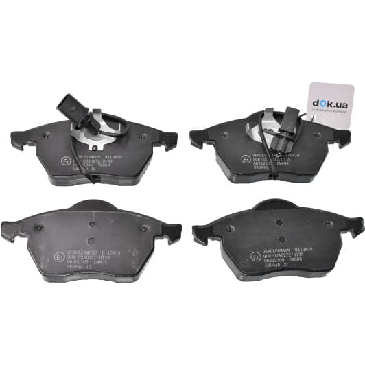 B110839 Denckermann Тормозные колодки
