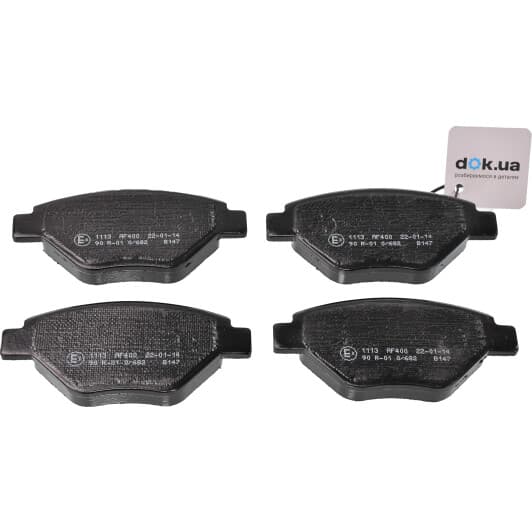 37398 A.B.S. Гальмівні колодки для Renault Megane