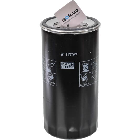 W 1170/7 Mann Оливний фільтр