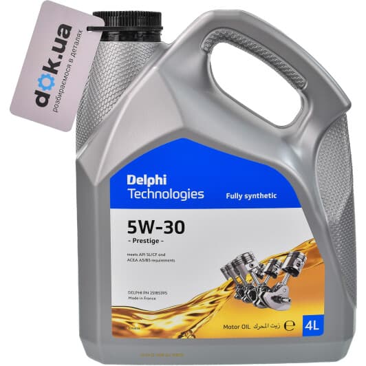 Delphi Prestige 5W-30 (4 л) моторное масло