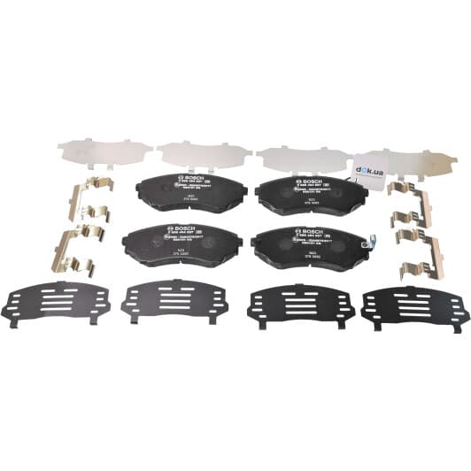 0 986 494 587 Bosch Гальмівні колодки