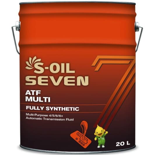 Трансмісійна олива S-Oil SEVEN ATF Multi синтетична