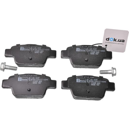 BD S836P Starline Гальмівні колодки