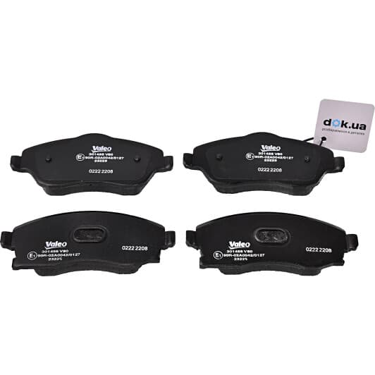 301456 Valeo Гальмівні колодки