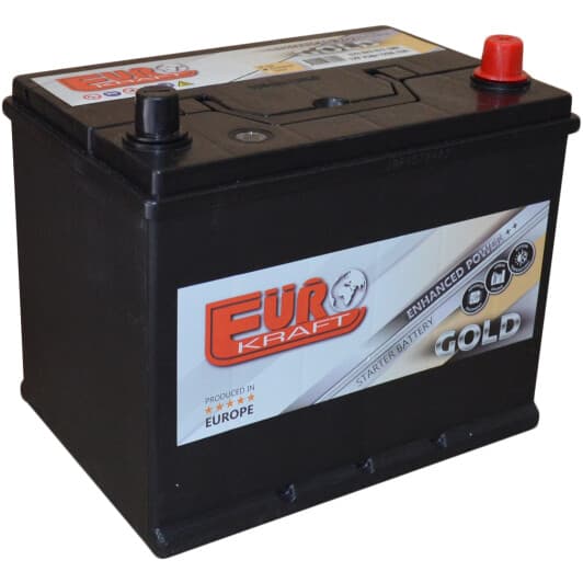 Аккумулятор EUROKRAFT 6 CT-75-R Gold 00147620