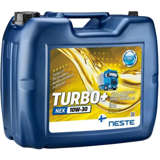 Neste Turbo+ NEX 10W-30 моторное масло