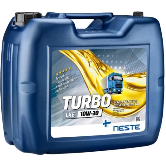 Neste Turbo LXE 10W-30 (20 л) моторное масло