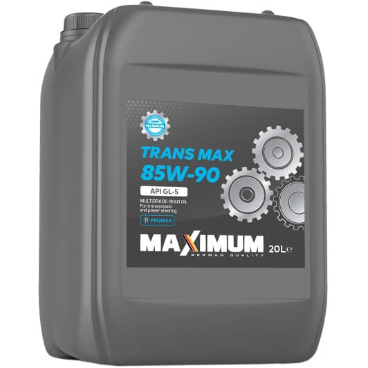 Трансмісійна олива Maximum Trans Max GL-5 85W-90 мінеральна