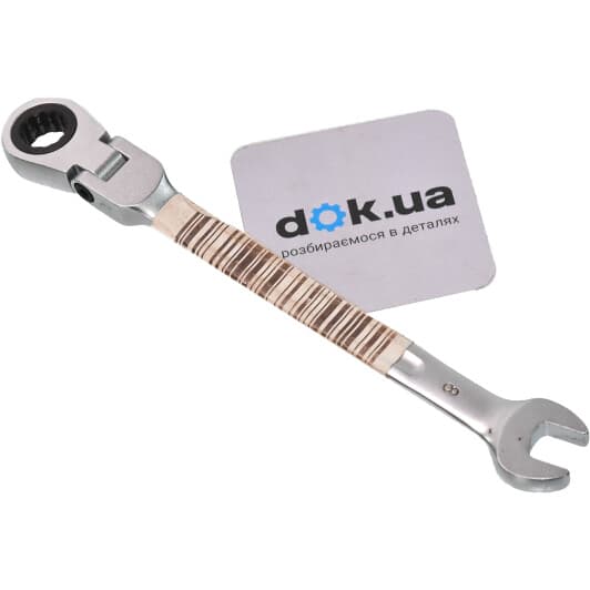 Ключ тріскачка комбінований Force 75708F I-подібний 8 мм з шарніром