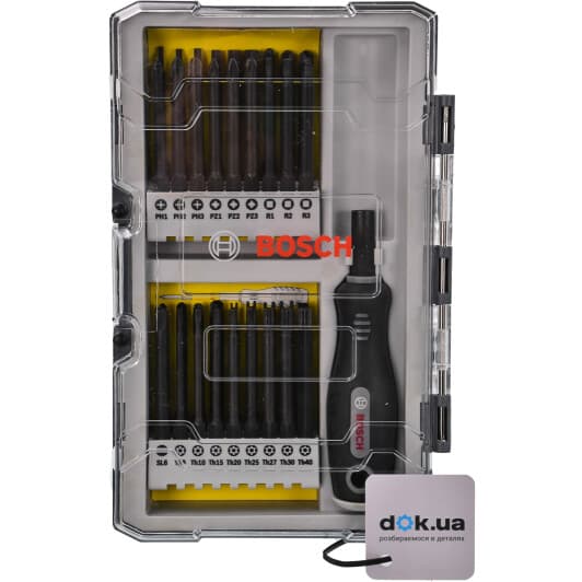 Отвертка с набором бит Bosch 2607017320