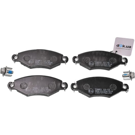 1215 Tomex Тормозные колодки
