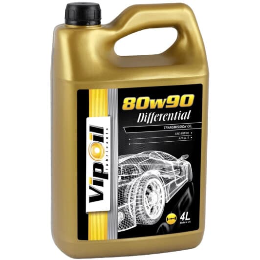 Трансмісійна олива VIPOIL Differential Fluid GL-5 80W-90