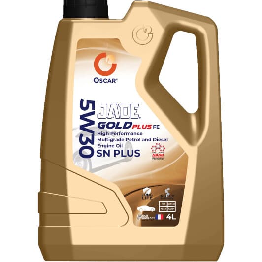 Oscar Jade Gold Plus FE 5W-30 (4 л) моторна олива