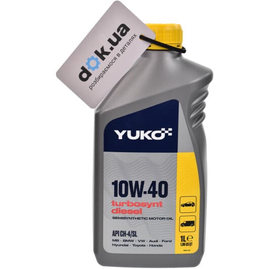 Yuko Turbosynt Diesel 10W-40 (1 л) моторное масло