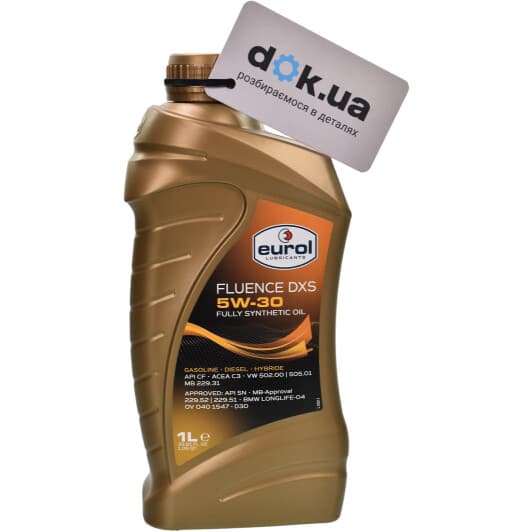 Eurol Fluence DXS 5W-30 (1 л) моторное масло
