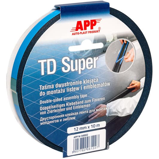 Двосторонній скотч App 040822 12 мм x 10 м