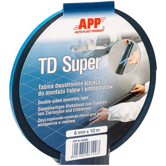 Двухсторонний скотч App TD Super 040820 6 мм х 10 м