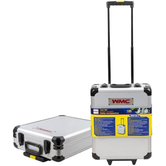 WMC Tools WMC186-3 набір інструментів 1/4", 3/8" 186 од.