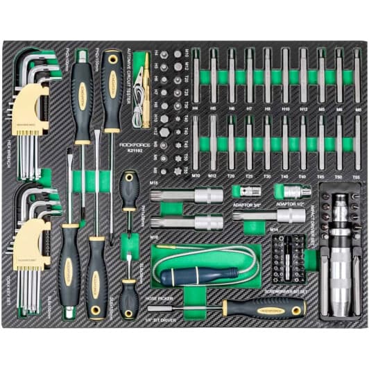 Набор инструментов Rockforce RF-K21192 1/2", 3/8", 1/4" 119 шт.