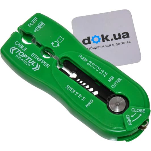 Механический съемник изоляции Toptul DIDA1020 117 мм