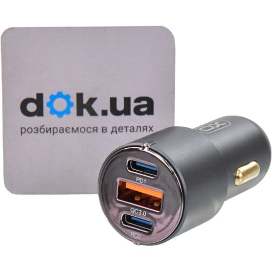 USB зарядка в авто XO CC45 XO-CC45-BK