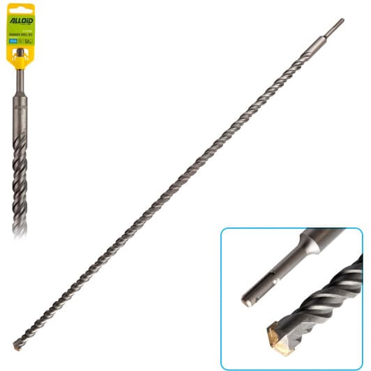 Бур Alloid FH-221000 спіральний по бетону 22 мм