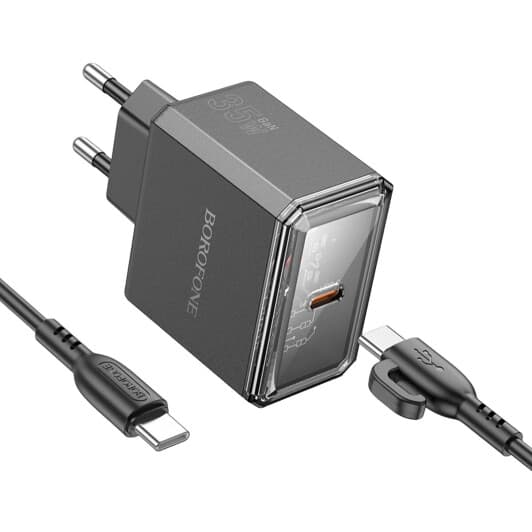 Сетевое зарядное устройство Borofone BAS31A Treasure BAS31ACCW 35 Вт