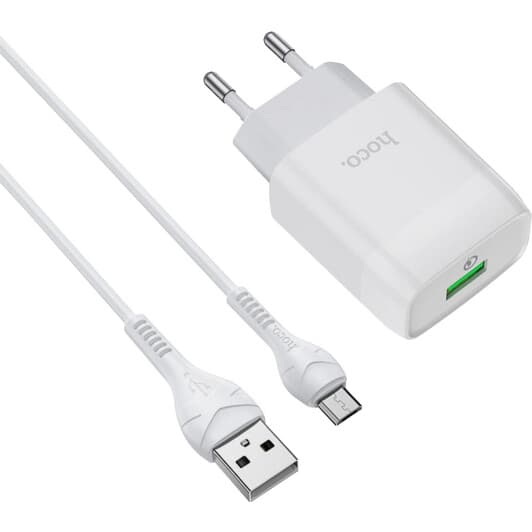 Сетевое зарядное устройство Hoco C72Q 6931474732538 18 Вт